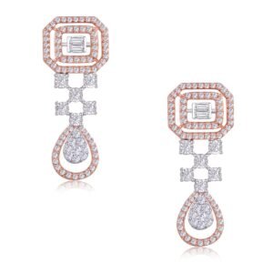 Diamond Prism Earrings